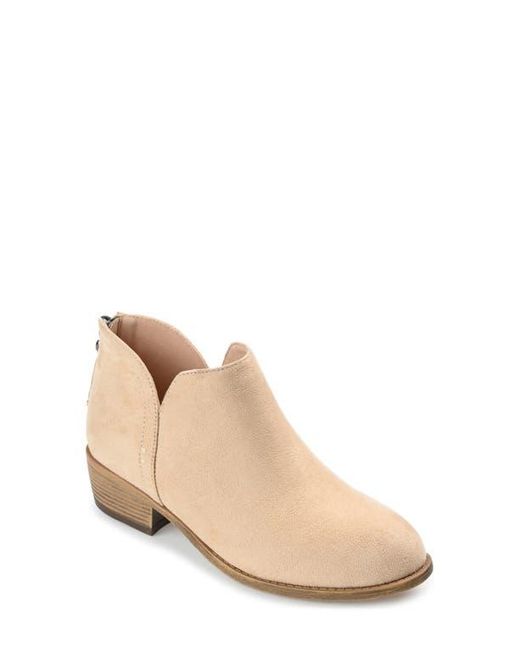 Journee Collection Natural Journee Livvy Ankle Bootie