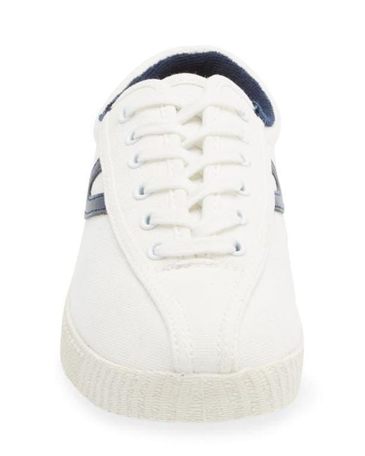 Tretorn White Nylite Sneaker