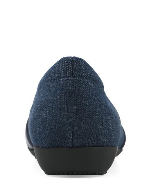 White Mountain Blue Chic Flat