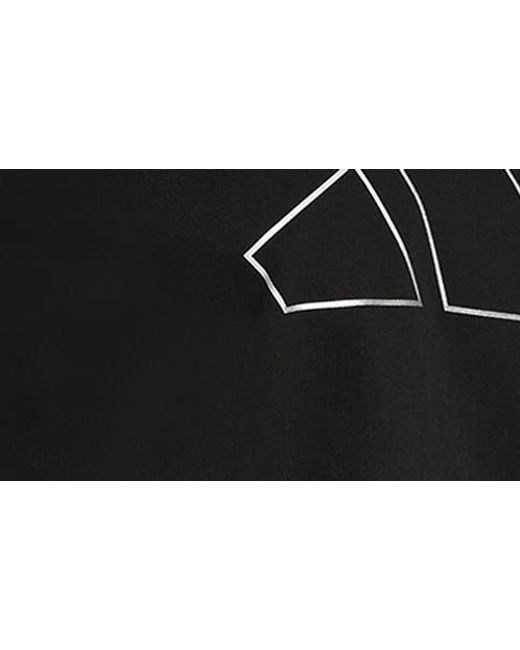 Adidas Black Power Essentials Workout Oversize Logo T-Shirt