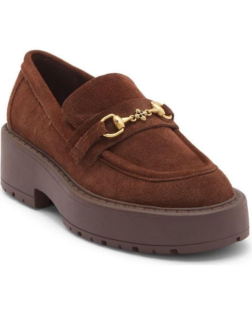Steve Madden Brown Marleigh Bit Loafer