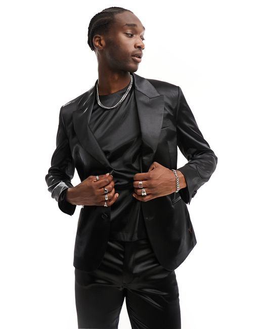 ASOS Black Slim Fit Suit Jacket for men