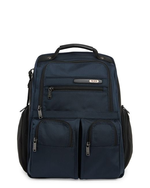 Tumi Blue Compact Laptop Brief Pack® for men
