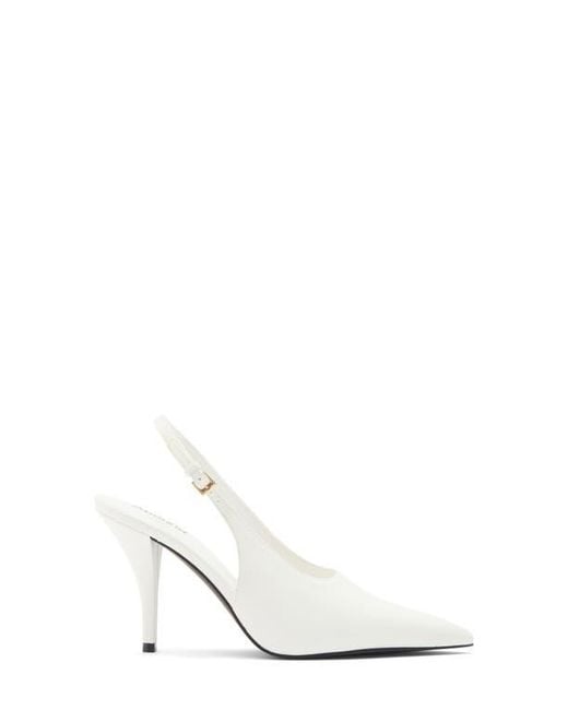 Abound White Carmella Slingback Pump