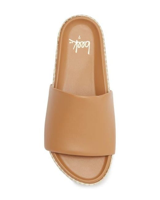 Beek Brown Albatross Platform Sandal