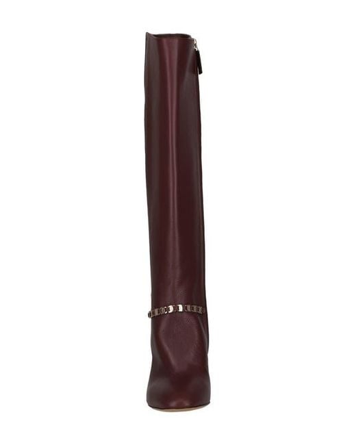 Ferragamo Brown Triba 85 Las Vegas Boot