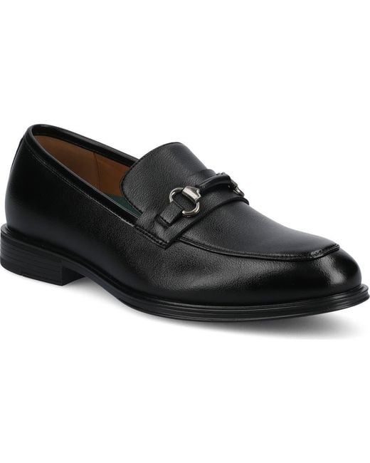 Vance Co. Black Anthony Bit Loafer for men
