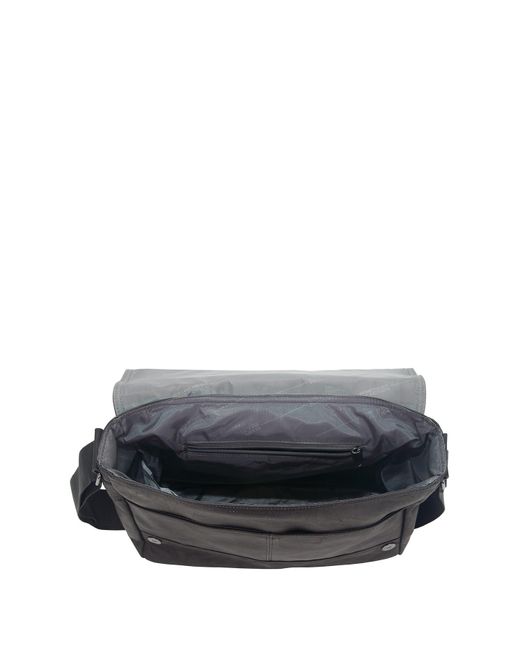 kenneth cole flapover mess bag