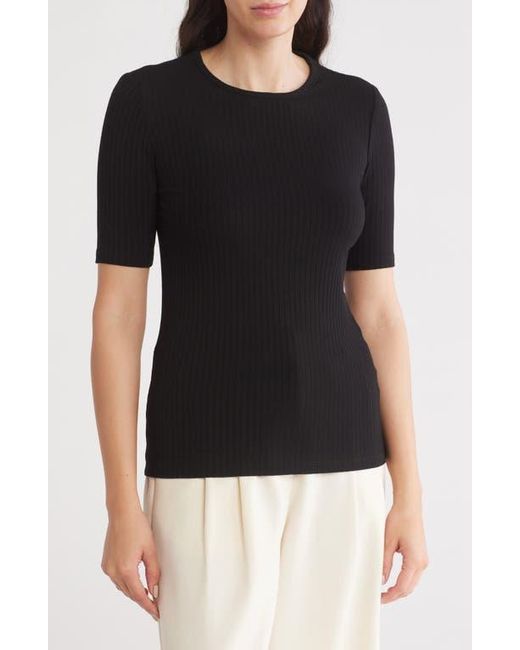 Trina Turk Black Vivika Crewneck T-Shirt