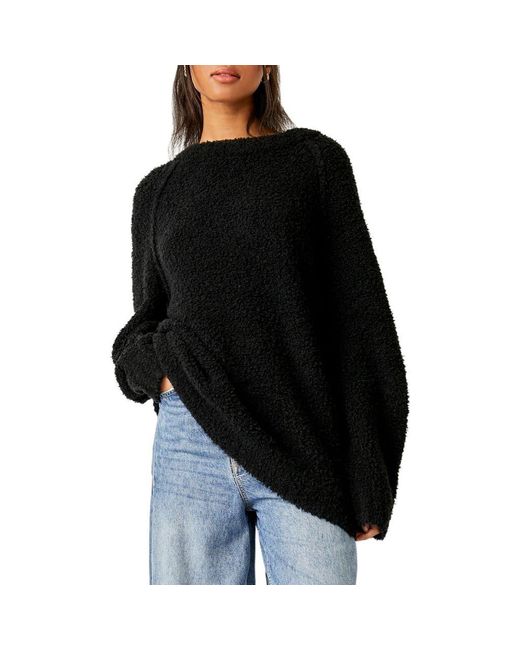 Free people black sweater 2025