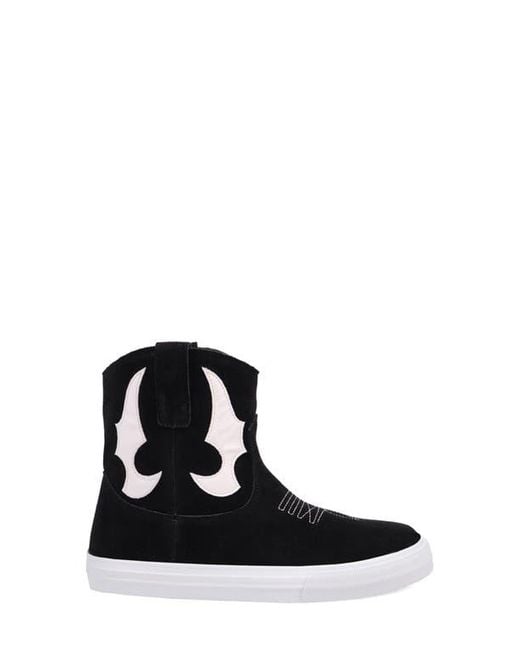 Dingo Black Ollie Sneaker Boot