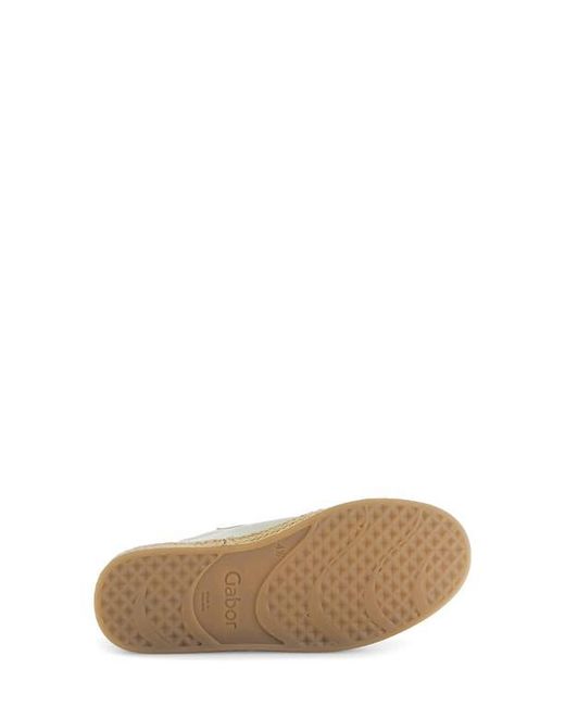 Gabor White Platform Sneaker