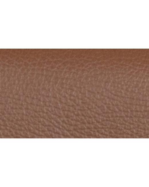 Persaman New York Brown Leather Crossbody Bag