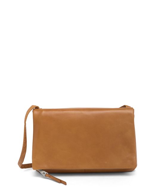 Hobo International Brown Mari Leather Crossbody Bag