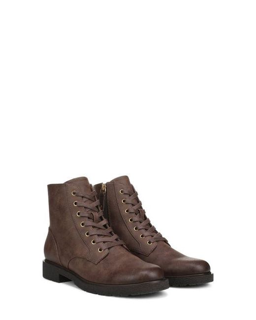 Dr. Scholls Brown Aviation Combat Boot