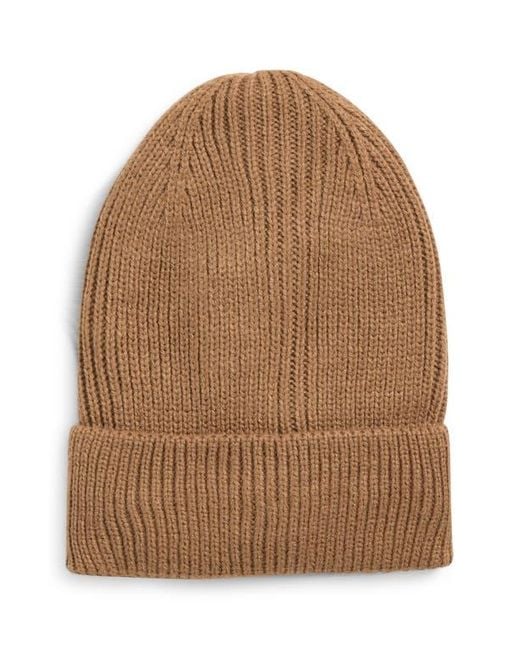 Nordstrom Rack Brown Rib Beanie for men