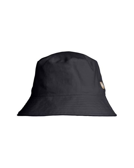 Bruno Magli Black Canvas Bucket Hat
