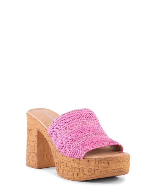 Seychelles Pink Applause Platform Sandal