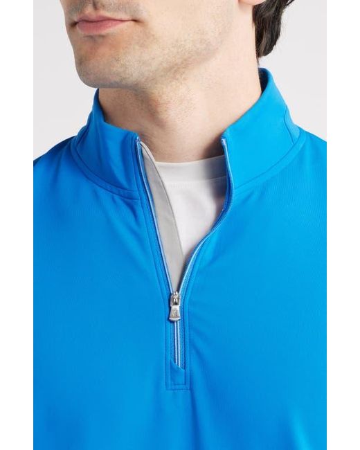 Johnnie-o Blue Motion Performance Quarter Zip Pullover for men
