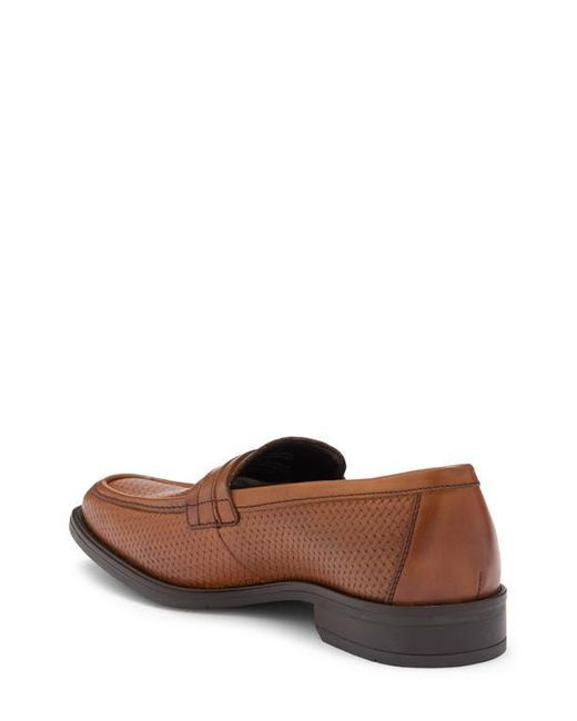 Steve Madden Brown Respin Double Ring Buckle Loafer for men