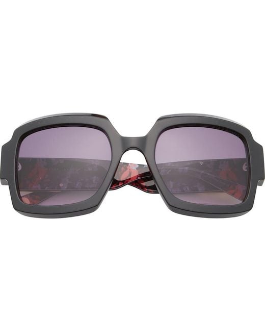 Ted Baker Black 55Mm Square Sunglasses