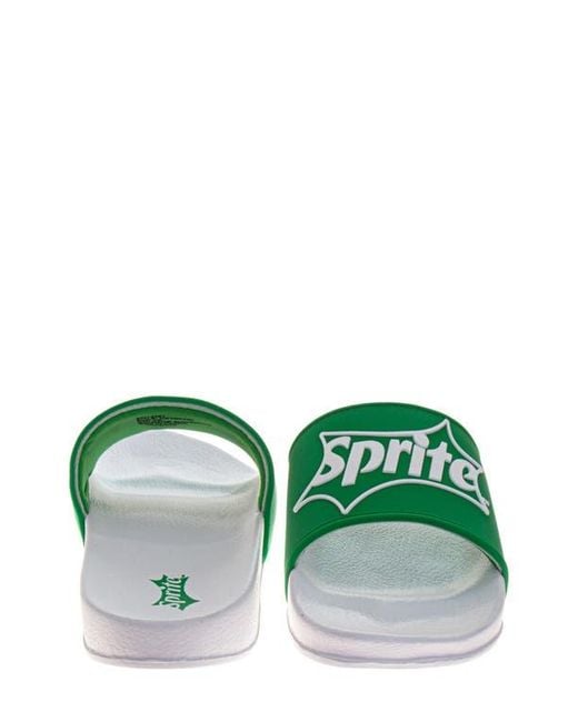 Coca Cola Green Sprite Slide Sandal for men