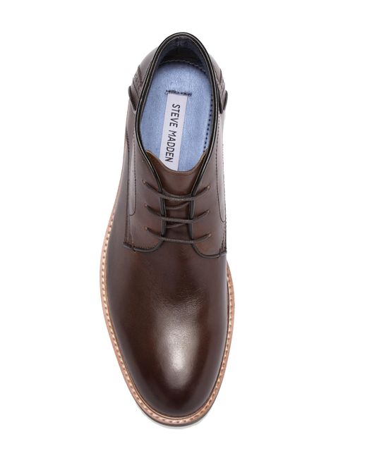 steve madden olden leather chukka boot