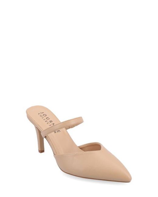 Journee Collection Yvon Supernatural Shades Pointed Toe Mule Pump