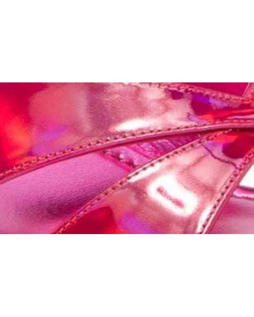 Stuart Weitzman Pink Miami Xcurve Slide Sandal