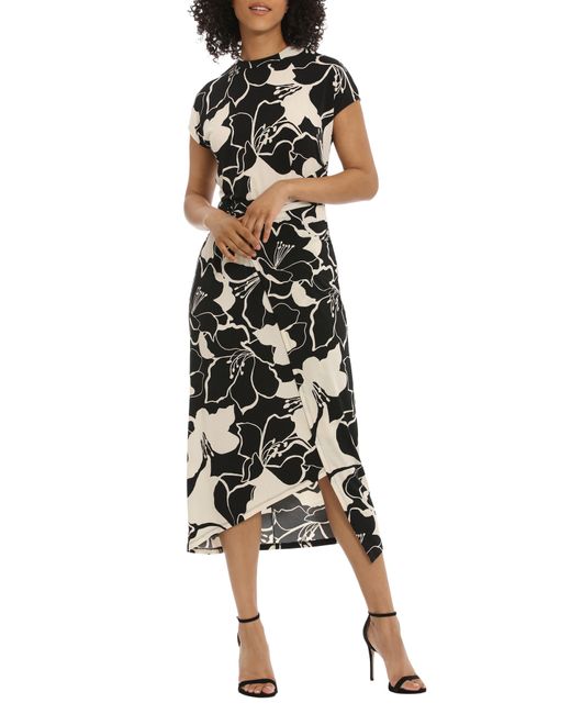 Donna floral sales midi dress