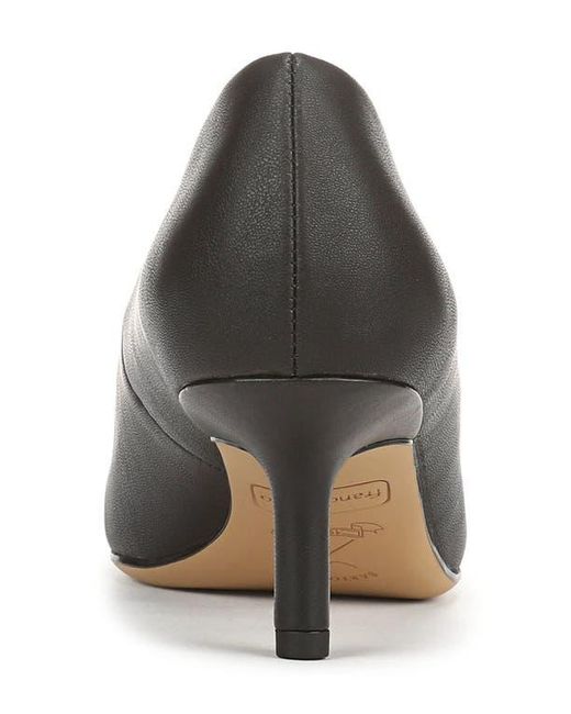 Franco Sarto Black Linza Square Toe Pump
