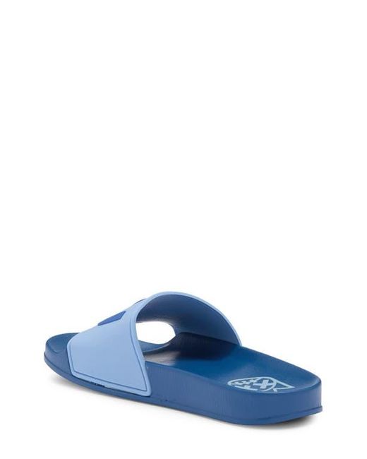 Cult Of Individuality Blue Slide Sandal With Socks for men