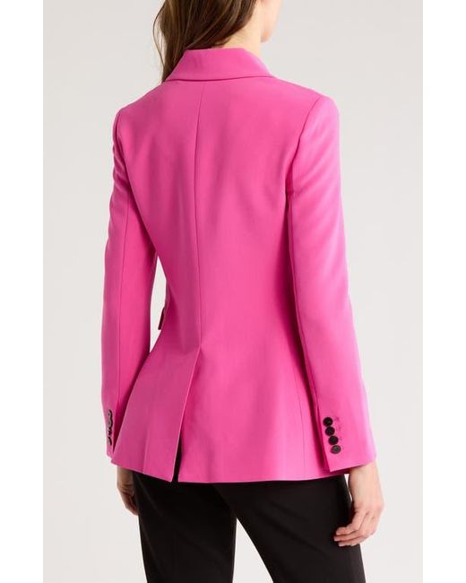 Theory Pink Shawl Collar Power Blazer Jacket