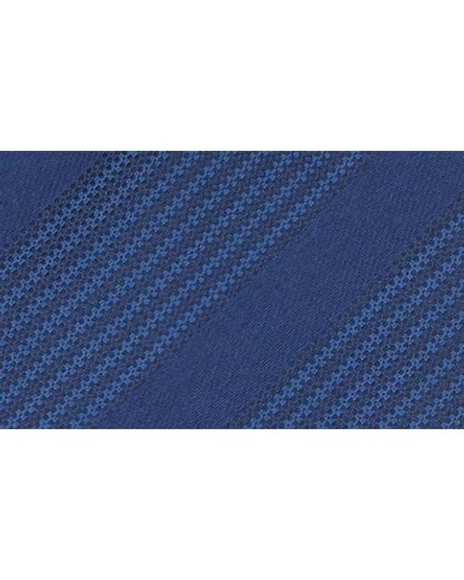 Original Penguin Blue Printer Stripe Tie for men