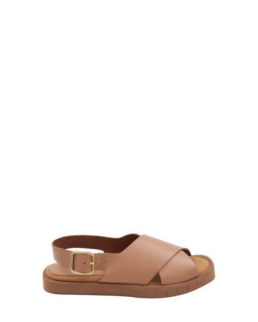 Andre Assous Brown Pepper Slingback Sandal