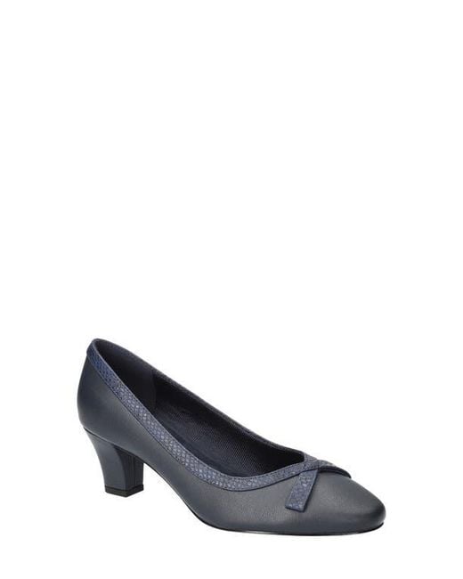 Easy Street Blue Kata Pump