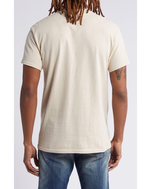 Merch Traffic Natural Eazy-e Cotton Graphic T-shirt for men