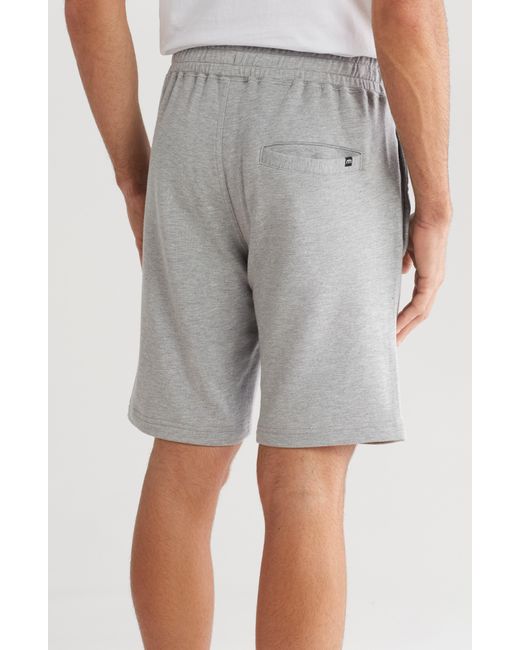 Travis Mathew Gray Cloud Knit Shorts for men