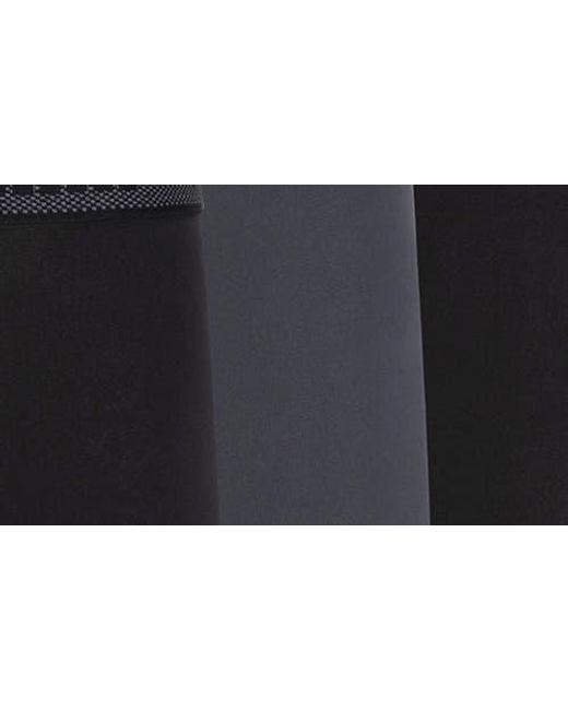 PUMA Black 3-Pack Flex Training Boxer Briefs for men