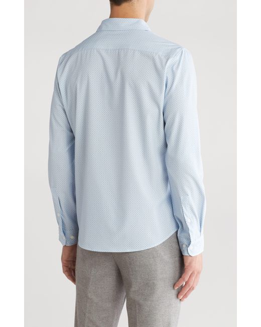 DKNY Blue Winston Button-up Shirt for men