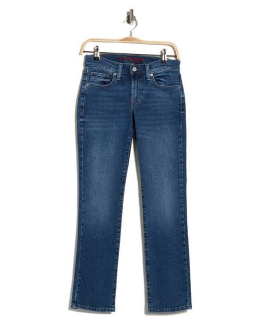 Lucky Brand Blue Sweet Mid Rise Straight Leg Jeans