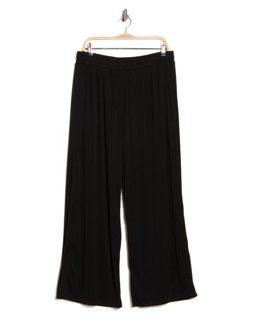Forgotten Grace Black Pleated Pull-On Pant