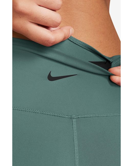Nike Green Dri-fit One High Waist 7/8 Leggings