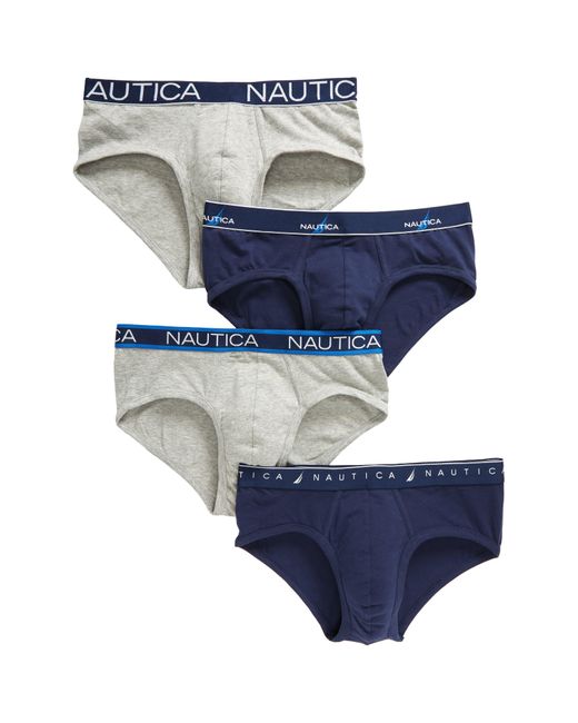 Nautica Blue Limited Edition 4-pack Stretch Cotton Briefs for men