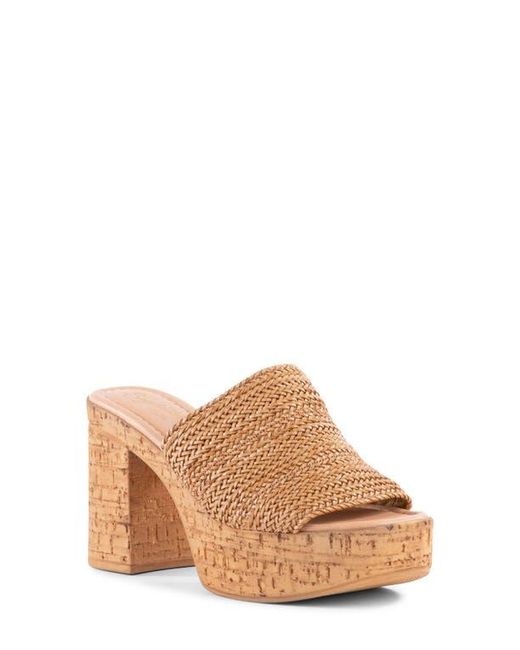 Seychelles Brown Applause Platform Sandal