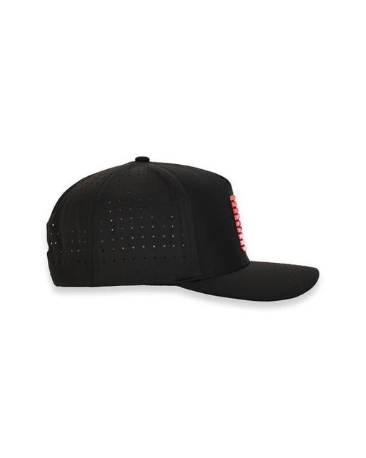 Waggle Black Mirage Baseball Cap for men