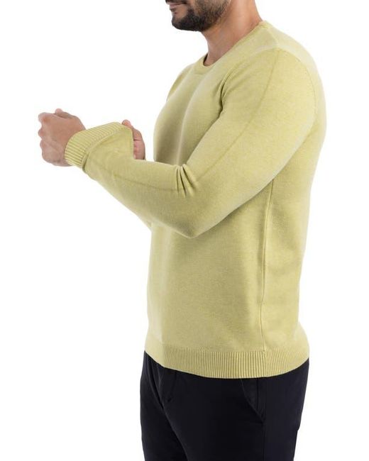 Xray Jeans Green Heather Lime Crewneck Knit Pullover for men