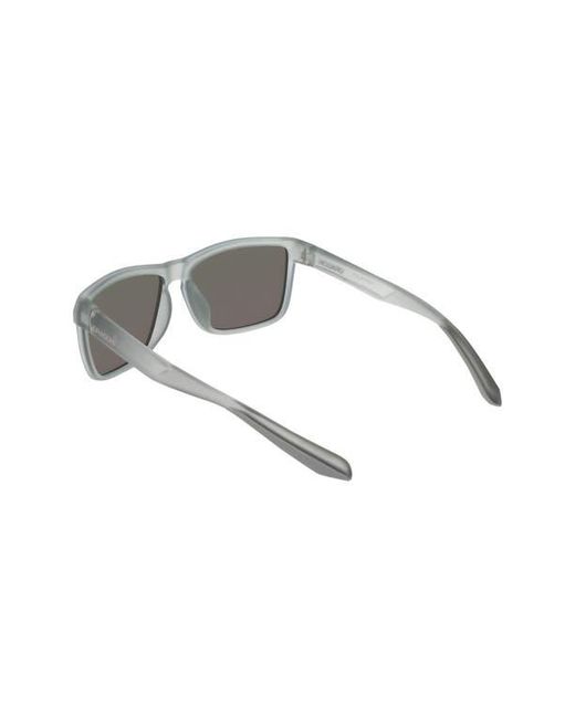 Dragon Blue 58Mm Rectangular Sunglasses