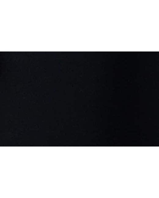 Bugatchi Black Full Zip Leather Bomber Jacket With Removable Bib for men