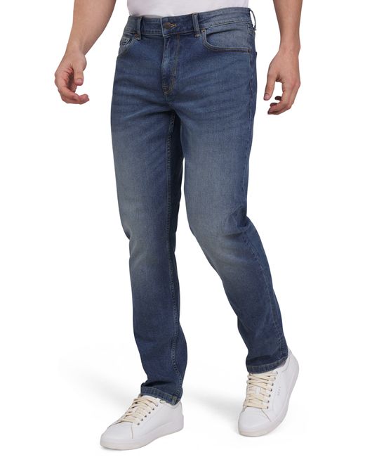 DKNY Blue Bedford Slim Jeans for men